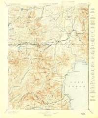 Truckee 1895 topographic map thumbnail