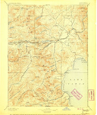 Truckee 1895 topographic map thumbnail