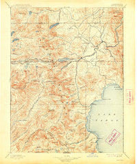 Truckee 1895 topographic map thumbnail