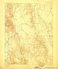 Wellington topographic map thumbnail
