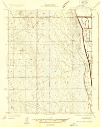 West of Goose Lake 1932 topographic map thumbnail