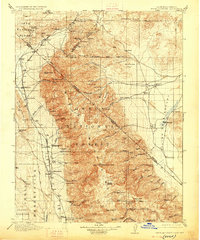 White Mountain 1917 topographic map thumbnail