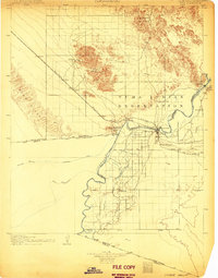 Yuma 1905 topographic map thumbnail