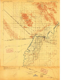 Yuma 1905 topographic map thumbnail