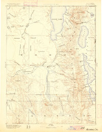 Alturas 1892 topographic map thumbnail