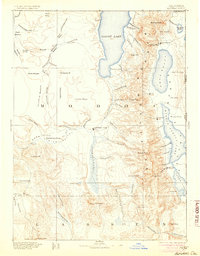 Alturas 1892 topographic map thumbnail