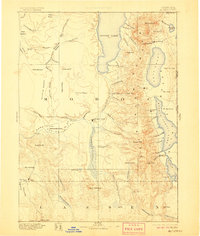 Alturas 1892 topographic map thumbnail