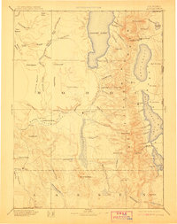 Alturas 1892 topographic map thumbnail