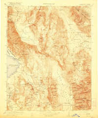 Ballarat 1913 topographic map thumbnail