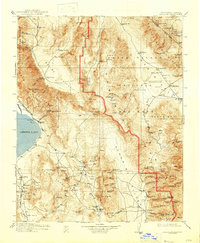 Ballarat 1913 topographic map thumbnail