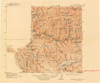 Big Bar and Vicinity topographic map thumbnail