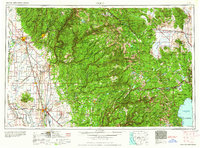 Chico 1958 topographic map preview