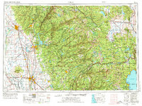 Chico 1958 topographic map thumbnail