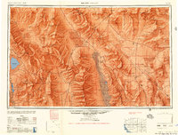 Death Valley 1956 topographic map thumbnail