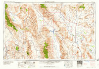 Death Valley 1958 topographic map thumbnail
