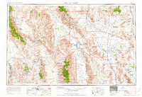 Death Valley 1961 topographic map thumbnail