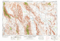 Death Valley 1954 topographic map thumbnail