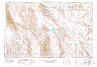 Death Valley 1954 topographic map thumbnail