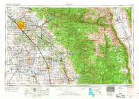 Fresno 1962 topographic map thumbnail