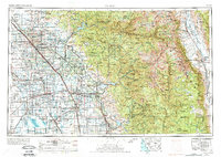 Fresno 1962 topographic map thumbnail