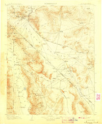 Furnace Creek 1908 topographic map thumbnail