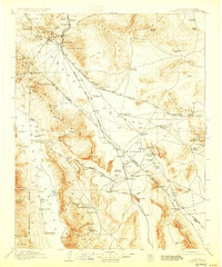 Furnace Creek 1910 topographic map thumbnail