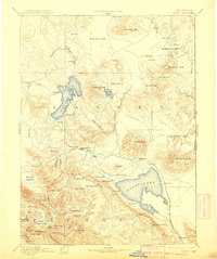 Honey Lake 1893 topographic map thumbnail