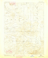 Lassen Peak 1892 topographic map thumbnail