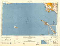 Long Beach 1957 topographic map preview
