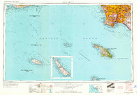 Long Beach 1957 topographic map thumbnail