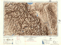 Mariposa 1947 topographic map thumbnail