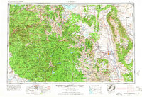 Mariposa 1957 topographic map thumbnail