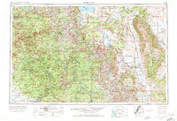 Mariposa 1957 topographic map thumbnail