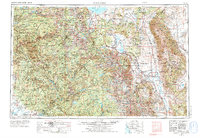 Mariposa 1957 topographic map thumbnail