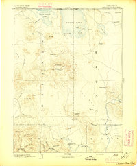 Modoc Lava Bed topographic map thumbnail
