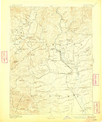 Red Bluff 1894 topographic map thumbnail