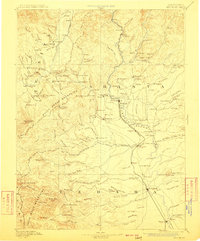 Red Bluff 1894 topographic map thumbnail