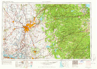 Sacramento 1957 topographic map thumbnail