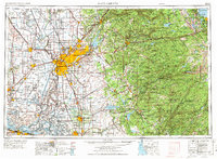 Sacramento 1957 topographic map thumbnail