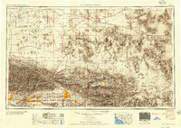 San Bernardino 1953 topographic map thumbnail