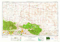 San Bernardino 1953 topographic map thumbnail