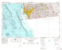 San Diego 1958 topographic map thumbnail