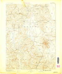 Shasta 1886 topographic map thumbnail