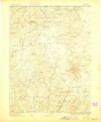 Shasta 1886 topographic map thumbnail