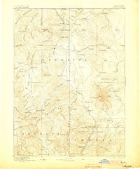 Shasta 1894 topographic map thumbnail