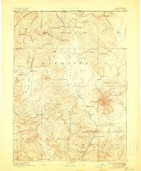 Shasta 1894 topographic map thumbnail