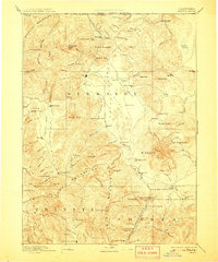 Shasta 1894 topographic map thumbnail
