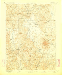 Shasta 1894 topographic map thumbnail