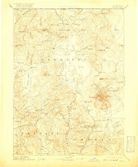 Shasta 1894 topographic map thumbnail