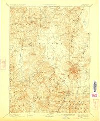 Shasta 1894 topographic map thumbnail